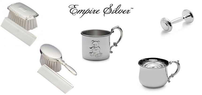 EMPIRE SILVER BABY GIFTS COLLAGE
